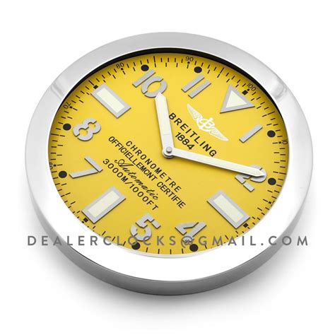 breitling wall clock uk|wall watch machine.